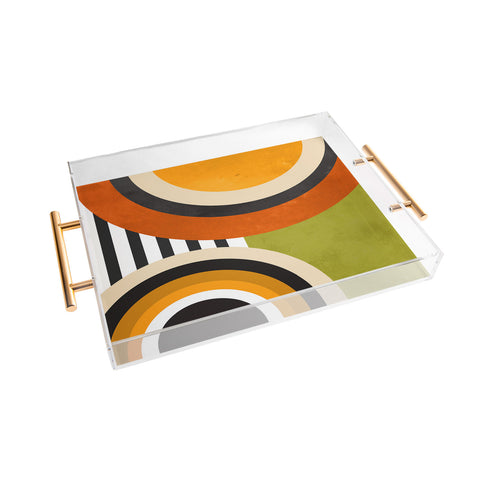 DreamPrintDesigns Bauhaus Mid Century Art 43 Acrylic Tray