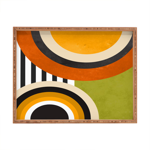 DreamPrintDesigns Bauhaus Mid Century Art 43 Rectangular Tray