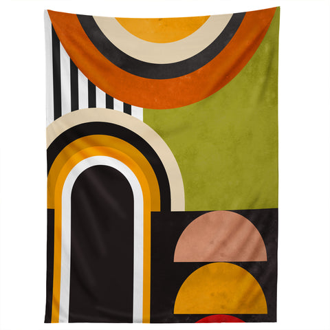 DreamPrintDesigns Bauhaus Mid Century Art 43 Tapestry