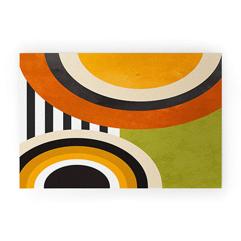 DreamPrintDesigns Bauhaus Mid Century Art 43 Welcome Mat