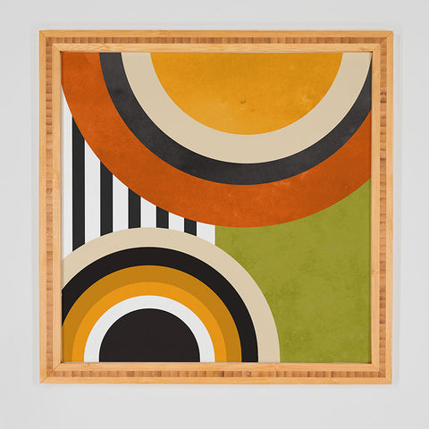 DreamPrintDesigns Bauhaus Mid Century Art 43 Framed Wall Art