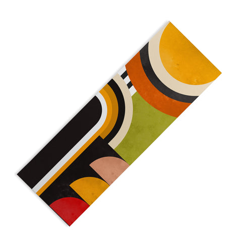 DreamPrintDesigns Bauhaus Mid Century Art 43 Yoga Mat