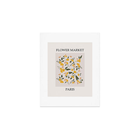 DreamPrintDesigns Flower Market Yellow Flowers Art Print