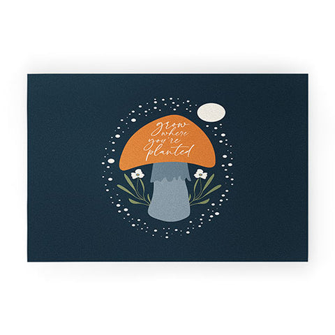 DreamPrintDesigns Grow Where You are Planted Welcome Mat