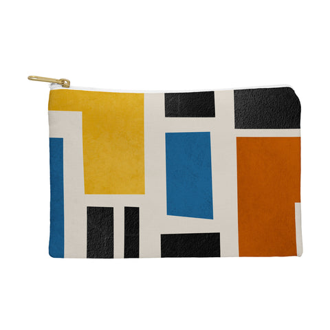 DreamPrintDesigns Mid Century Primary Colors Pouch