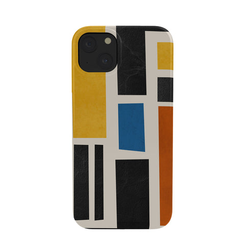 DreamPrintDesigns Mid Century Primary Colors Phone Case