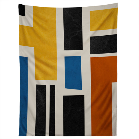 DreamPrintDesigns Mid Century Primary Colors Tapestry