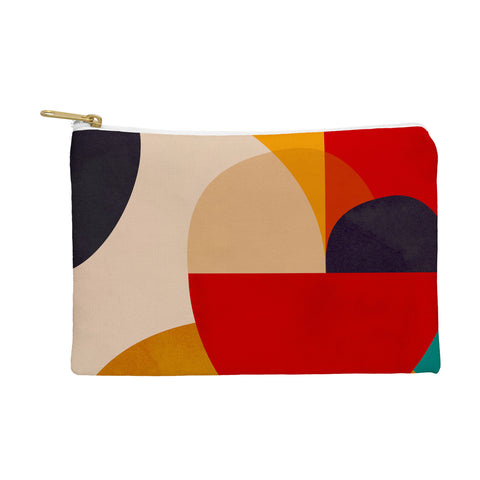 DreamPrintDesigns Modern Abstract Mid Century 2 Pouch