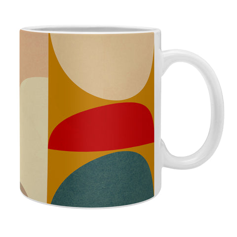 DreamPrintDesigns Modern Abstract Mid Century 3 Coffee Mug