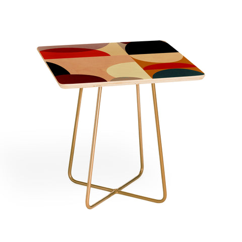 DreamPrintDesigns Modern Abstract Mid Century 3 Side Table