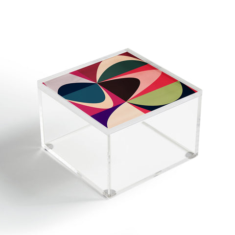 DreamPrintDesigns Modern Mid Century Patchouli 2 Acrylic Box