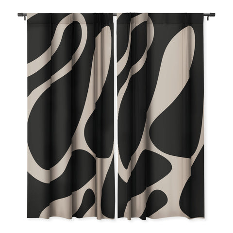 DreamPrintDesigns Organic Minimalist 1 Blackout Non Repeat