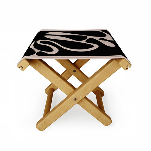 DreamPrintDesigns Organic Minimalist 1 Folding Stool
