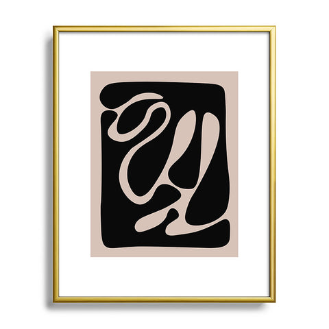 DreamPrintDesigns Organic Minimalist 1 Metal Framed Art Print