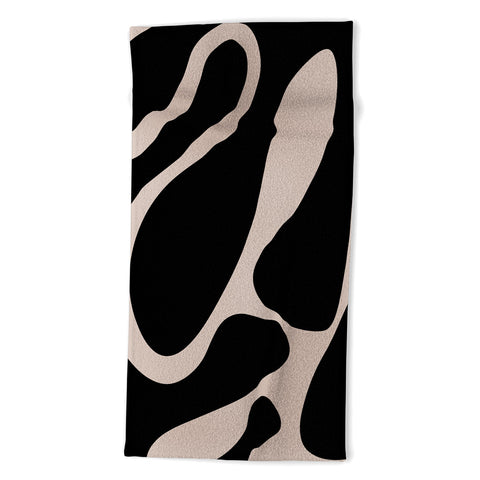 DreamPrintDesigns Organic Minimalist 1 Beach Towel