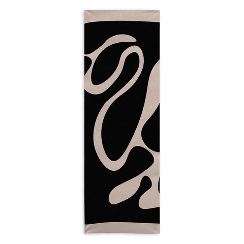 DreamPrintDesigns Organic Minimalist 1 Yoga Towel