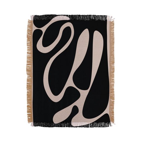 DreamPrintDesigns Organic Minimalist 1 Throw Blanket
