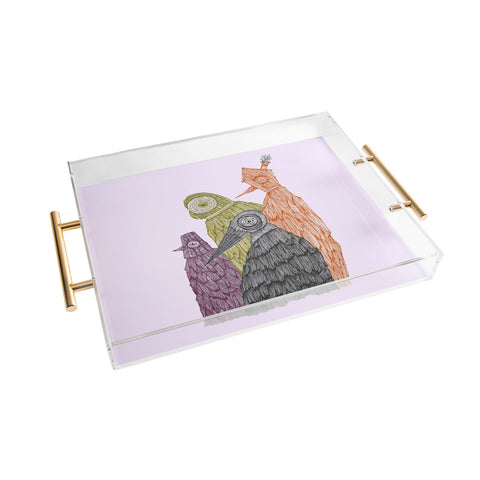 Duane Hosein We Will Never Judge Acrylic Tray