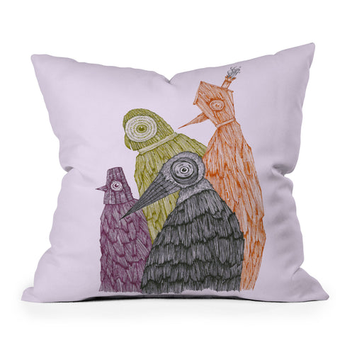 Duane Hosein We Will Never Judge Outdoor Throw Pillow