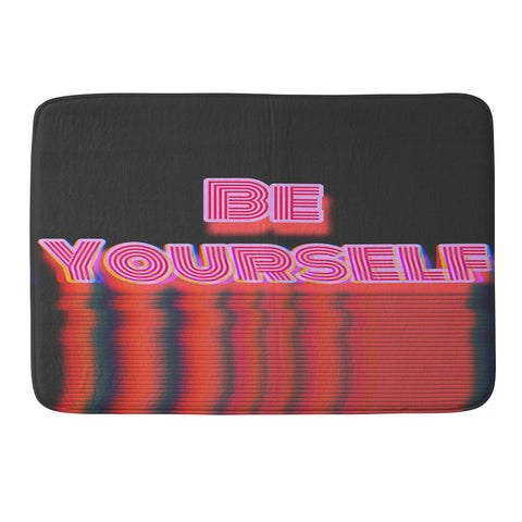 DuckyB Be Yourself I Memory Foam Bath Mat