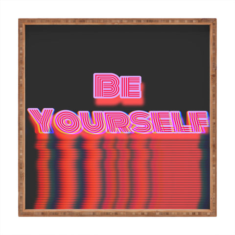 DuckyB Be Yourself I Square Tray