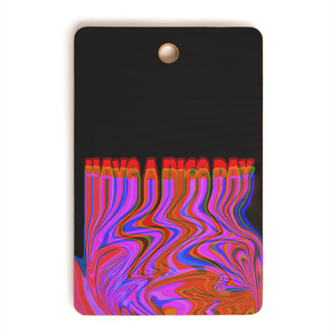 DuckyB Have a Nice Day Cutting Board Rectangle
