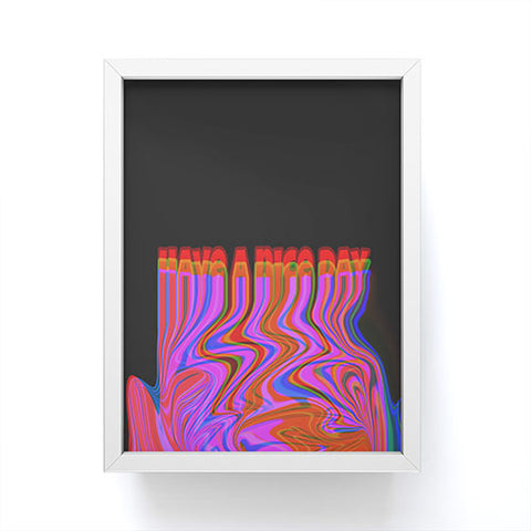 DuckyB Have a Nice Day Framed Mini Art Print