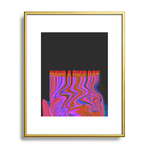DuckyB Have a Nice Day Metal Framed Art Print