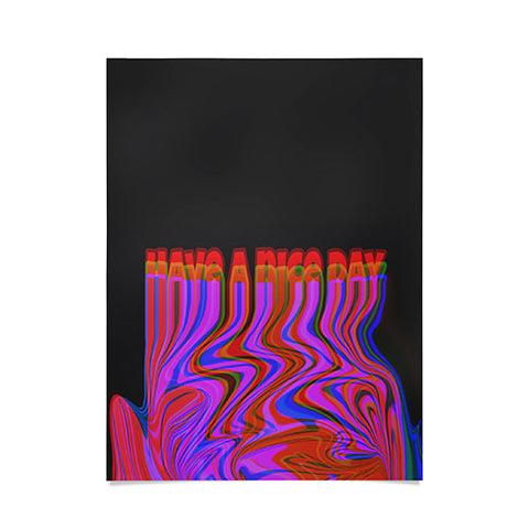 DuckyB Have a Nice Day Poster