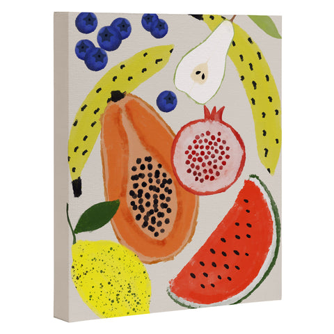 El buen limon Acrylic Fruits Art Canvas