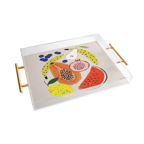 El buen limon Acrylic Fruits Acrylic Tray