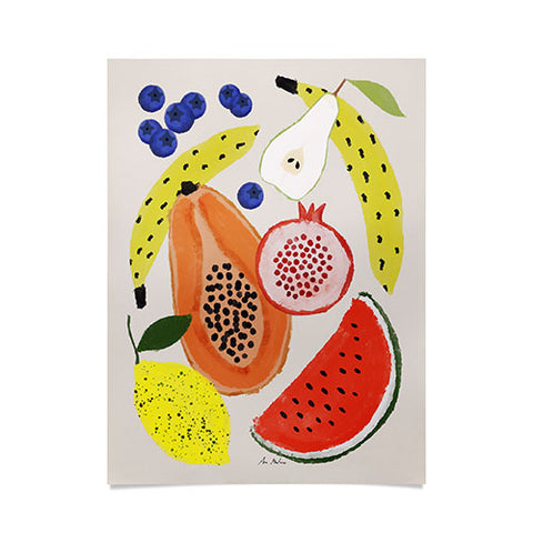 El buen limon Acrylic Fruits Poster