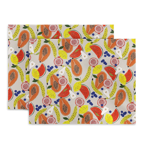 El buen limon Acrylic Fruits Placemat
