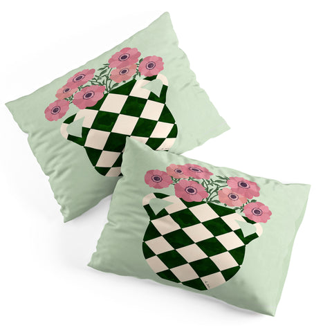 El buen limon Anemones and vase Pillow Shams