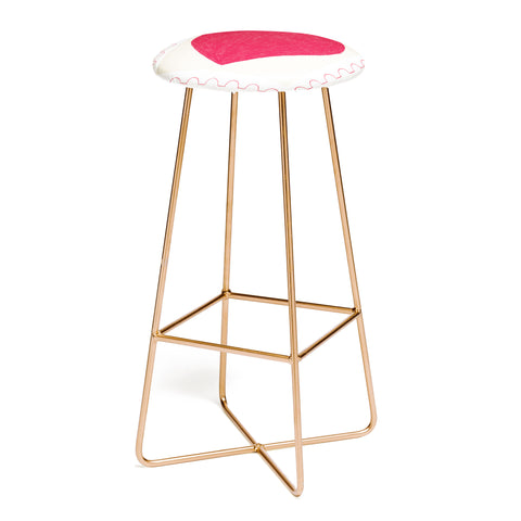 El buen limon Heart and love stamp Bar Stool