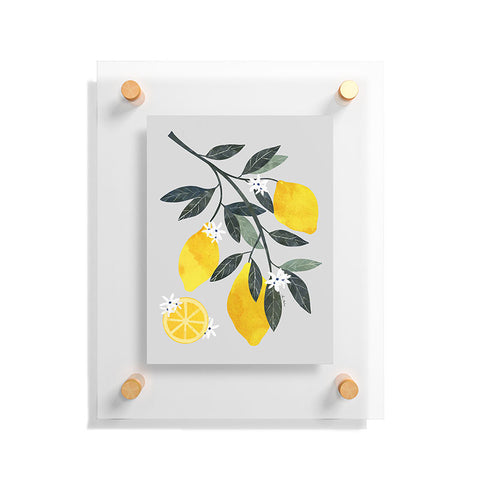 El buen limon Lemon tree branch Floating Acrylic Print