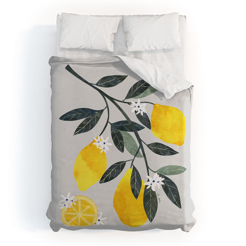 El buen limon Lemon tree branch Duvet Cover