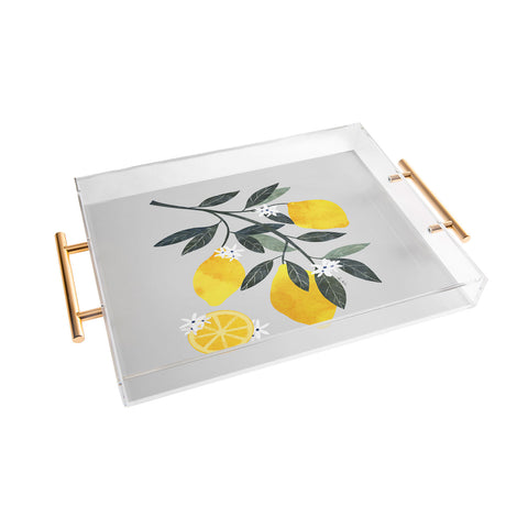 El buen limon Lemon tree branch Acrylic Tray