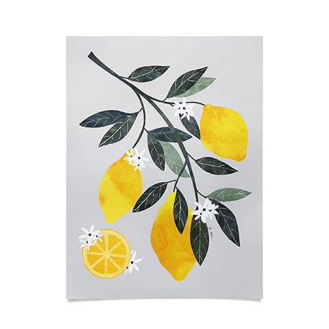 El buen limon Lemon tree branch Poster