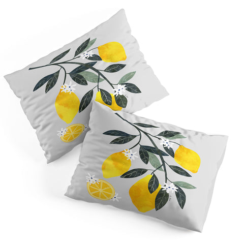 El buen limon Lemon tree branch Pillow Shams