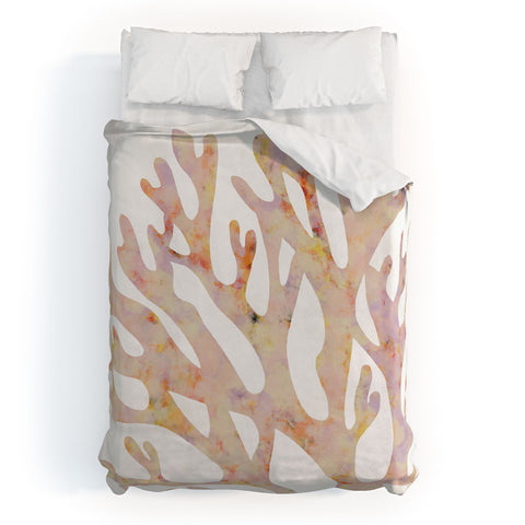El buen limon Marine corals Duvet Cover