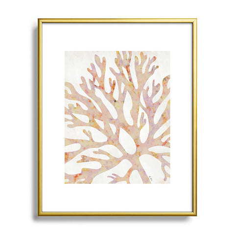 El buen limon Marine corals Metal Framed Art Print