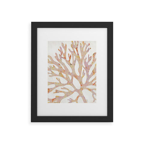 El buen limon Marine corals Framed Art Print