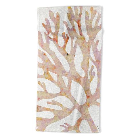 El buen limon Marine corals Beach Towel
