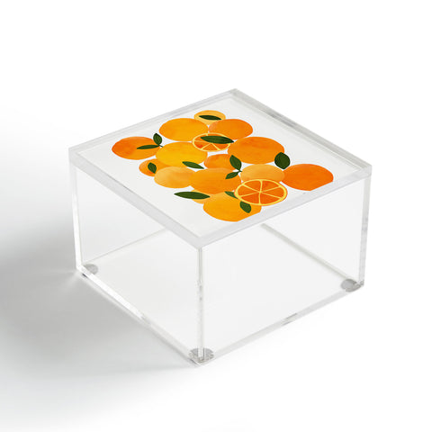 El buen limon mediterranean oranges still life Acrylic Box