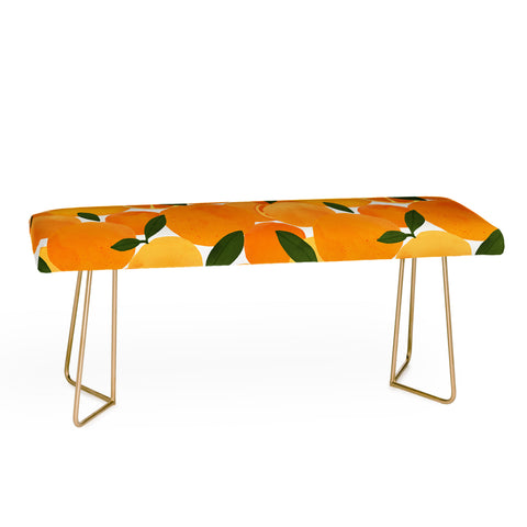 El buen limon mediterranean oranges still life Bench