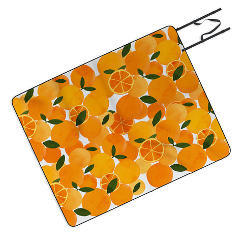 El buen limon mediterranean oranges still life Picnic Blanket