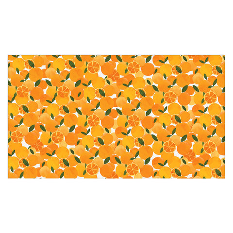 El buen limon mediterranean oranges still life Tablecloth