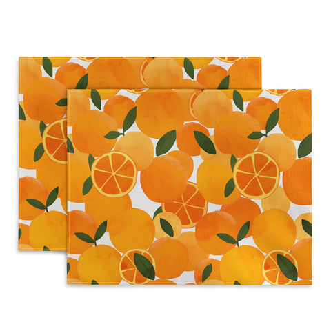 El buen limon mediterranean oranges still life Placemat