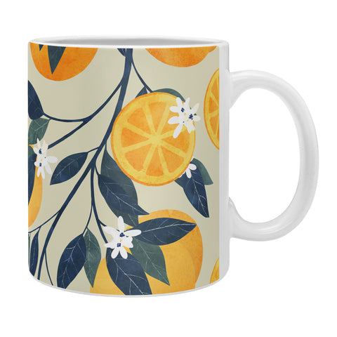 El buen limon Oranges branch and flowers Coffee Mug